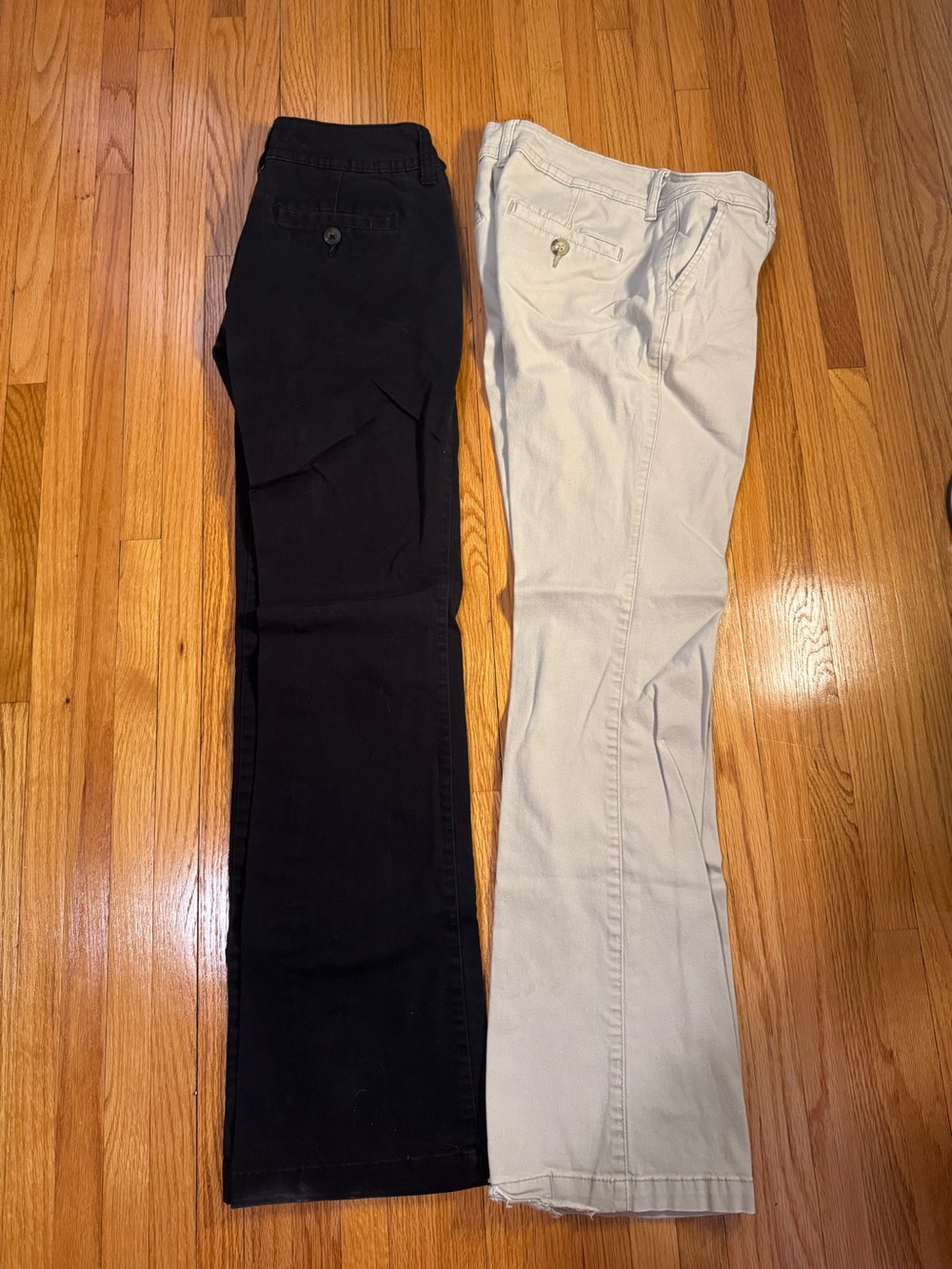 Arizona Jean Company Khaki Pants 2-Pair Bundle | Junior 5 Average